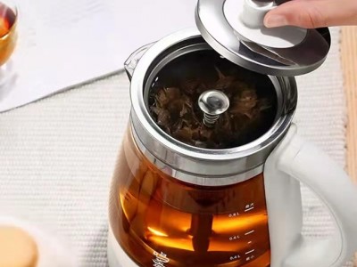 玻璃蒸茶器自动蒸汽多功能养生壶图2